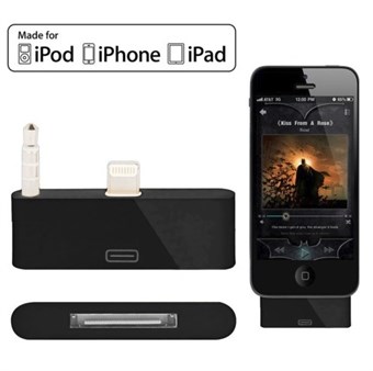 Audio Adapter 8 Pin to 30 Pin iPhone 5 / 5S / 5C