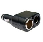 Cheap Cigarette adapter with 2 cigarette lighter sockets