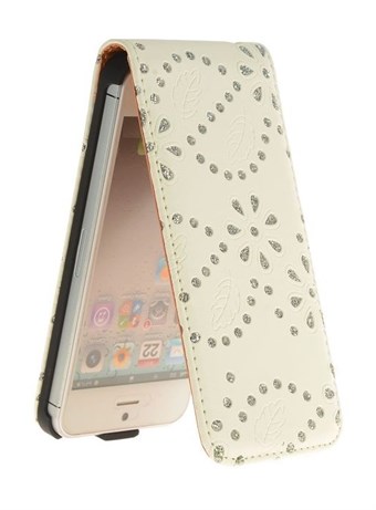 Bling Bling Diamond Case for iPhone 5 (White)