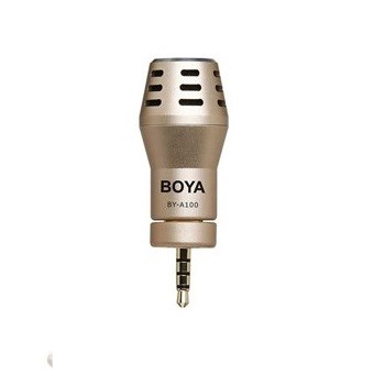 BOYA BY-A100 Omni Directional Condenser Microphone for iPhone, iPad, iPod, Android, Samsung and HTC
