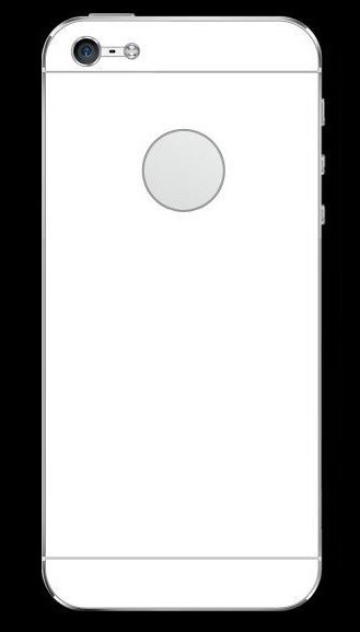 Front and back colored protective film (White)