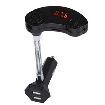 GT86 Dual USB Charger Car Bluetooth FM Transmitter Kit