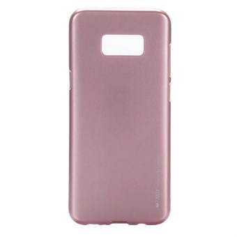 Goospery I Jelly Cover in TPU for Samsung Galaxy S8 - Pink Gold