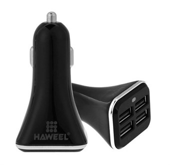 HAWEEL 5V 6.8A 4 USB Universal Car Charger