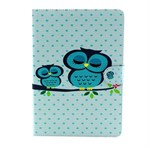 iPad Air 2 Designer Case Cute Closed Eyes Owl