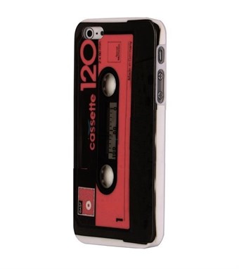 Classic Casette iPhone 5 Cover (Red)