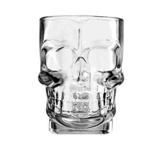 Crystal Skull Head Shots Glass 4 pcs