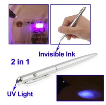 Magic Pen with Unsyling Ink + UV Light