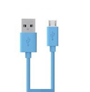 Micro USB Data Cable 1M - from Bekin (Blue)