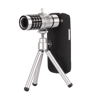 Mini Tripod 12x telephoto lens Zoom for Galaxy S3