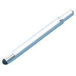 Mini Touch Pen with Ballpoint Pen (Silver)