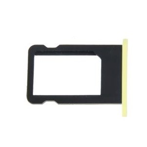 Nano sim card holder iPhone 5C (Yellow)