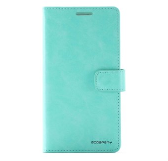 Premium Mercy leather case Galaxy S7 Edge M. Credit card green