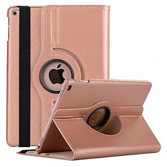 Denmark\'s Cheapest 360 Rotating Cover for iPad Air 1 & iPad 9.7 Gold Pink