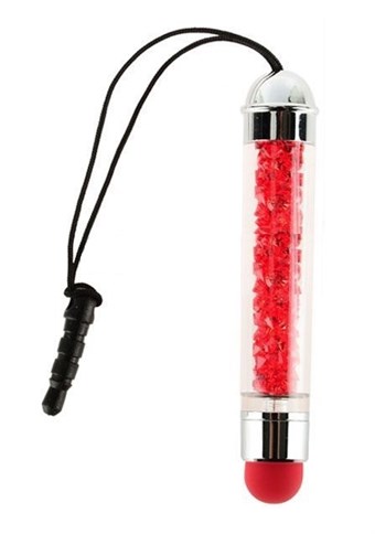 Small Diva Touchpen with Jackstick Plug (red)