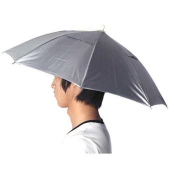 Smart umbrella for the head