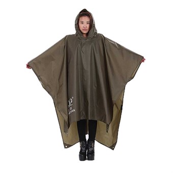 Rain Poncho - Brown