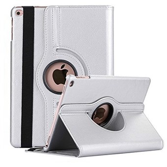 Denmark\'s Cheapest 360 Rotating Cover for iPad Air 1 & iPad 9.7 Silver / Chromium