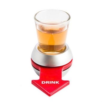 Spin\'N\'Select game with shot glass
