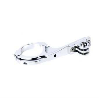 TMC Aluminum Long hook Bicycle Handlebar holder - Silver