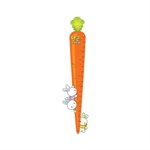 TipTop Wall Stickers (Cute Carrot & Rabbit)