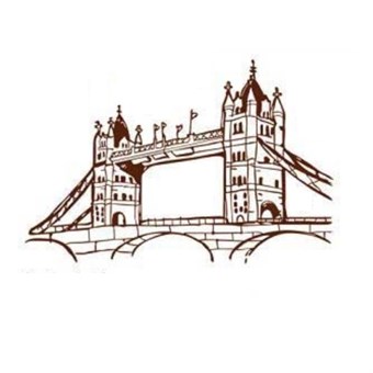 TipTop Wallstickers London Bridge Pattern