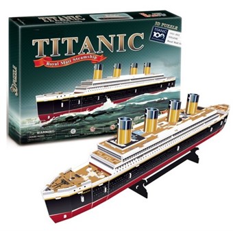 Titanic 3D puzzle - 35 pieces