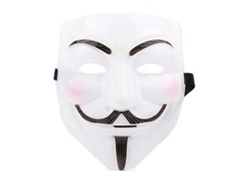 V for Vendetta Mask - White