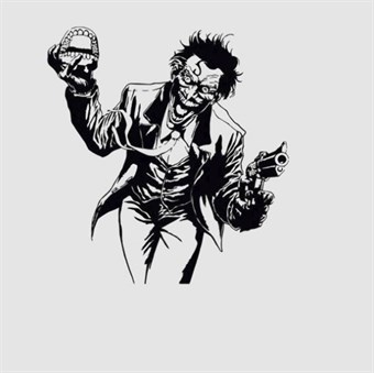 Wall stickers - Joker from Batman