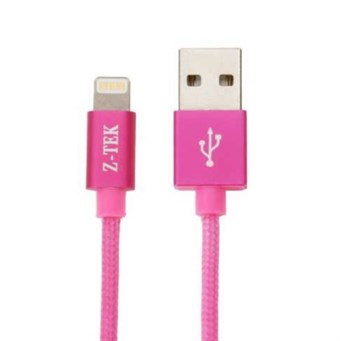 Z-Tek quality Lightning Cable - Magenta