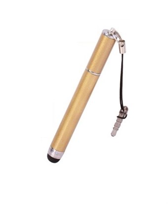 iPhone Touch Pen with Jackstick Plug (Gold)