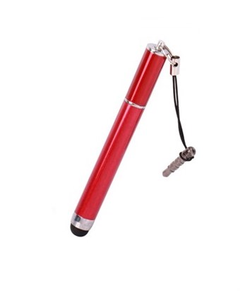 iPhone Touch Pen with Jackstick Plug (Red)