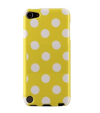iPod Touch 5/6 Cover Dots (Yellow, White)