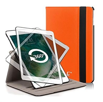 Denmark\'s Cheapest 360 Rotating Case for iPad 9.7 / iPad Air 1 (Orange)