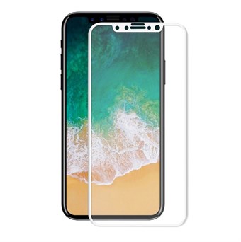 IPhone X / iPhone XS / iPhone 11 Pro Anti-Explosion Full Cover Tempered Glass w / White Edges
