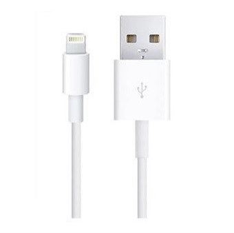 iPad / iPhone / iPod Lightning USB Cable White - 1 meter