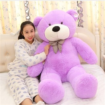 2 meters Teddy Bear DIY / Teddy Bear Bear - Purple
