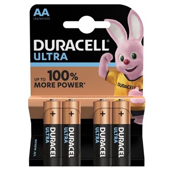 Duracell AA / MX1500 / Ultra Power Batteries (4 pieces)