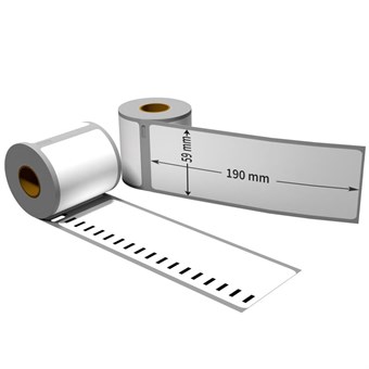 DYMO labels 99019 (190mm x 59mm) 110 pcs. labels (S0722480)