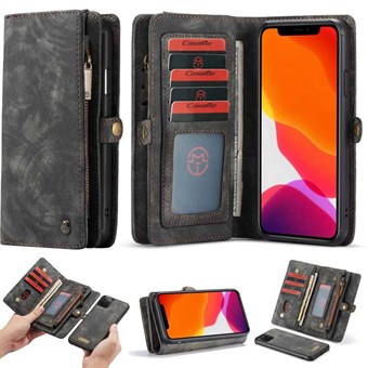CaseMe Multifunctional iPhone 11 Pro Flip Case in Leather - Black