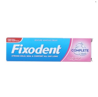 Fixodent Original Denture - Self-adhesive cream - Denture glue - 47 ml