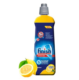 Finish Shine & Dry Lemon Dishwasher Rinse Aid - 800 ml
