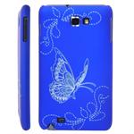 Galaxy Note Butterfly cover (Blue)