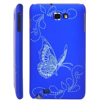 Galaxy Note Butterfly cover (Blue)