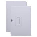 Soft Leather Cover for Samsung Galaxy Tab 10.1 (White)