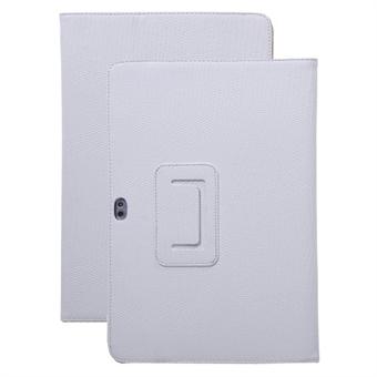 Soft Leather Cover for Samsung Galaxy Tab 10.1 (White)