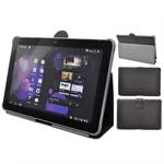 Leather Cover for Samsung Galaxy Tab 10.1 (Brown)