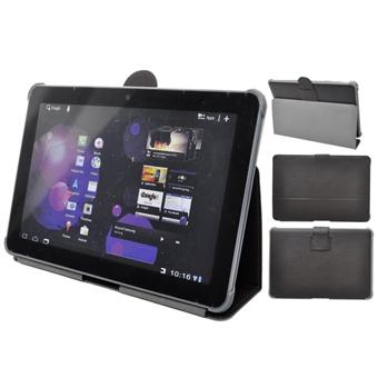 Leather Cover for Samsung Galaxy Tab 10.1 (Brown)