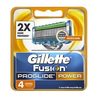 Gillette Fusion ProGlide Power Barber Blade - 4 Pcs.