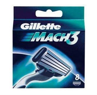 Gillette MACH3 Barber Blade - 8 Pcs.